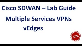 How to add Multiple Service VPNs for vEdges using Device Template