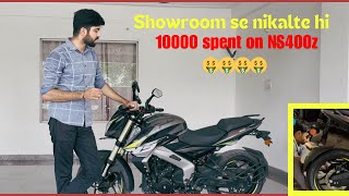 Why I Changed the Tyres Right After Delivery 🫨 || Bajaj Pulsar NS400z