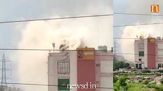 Noida: Major fire breaks out at Spice Mall in Sec-25A; fire tenders at spot