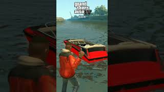 BOATS vs GRENADE GTA EVOLUTION #shorts #gta #gta5 #gtasanandreas #gtav #games #gta6 #gaming