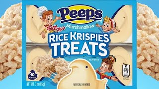 Peeps Rice Krispies Treats Tasting