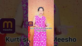 Meesho Kurti set under  Rs. 500/- || Best and Cheapest kurti set with Duppata #chicwithshiwi