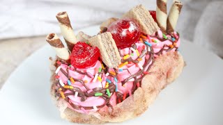 Ice Cream Cake Tutorial | Ice Cream Sundae Cake | Kurlina's Foodie Chronicles