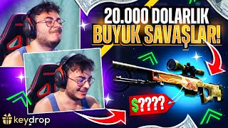 20.000 DOLARLIK BÜYÜK BATTLELAR YAPTIM! - ( Keydrop Promo Code giveaways 2024 )