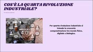 La quarta rivoluzione industriale