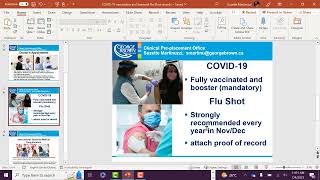 COVID-19 and Flu Shot vaccination requirements-Part 3