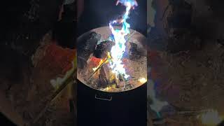 Blue Fire Slo-mo!