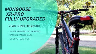 MONGOOSE  XR-PRO FULLY  UPGRADED | Wal-Mart  BIG BOX BIKE | BUDGET MOUNTAIN BIKE