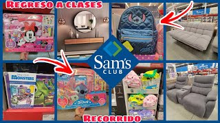 SAM'S RECORRIDO Y NOVEDADES 🛍️🛒🏃🏻‍♀️❤️😘😍🤩🥰🎁 REGRESO A CLASES ✏️🎒🏫