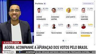 Em Fortaleza André Fernandes do PL lidera com 81% das urnas apuradas - Eleições 2024