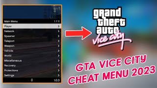 GTA Vice City Mod Menu | GTA Vice City Cheat Menu