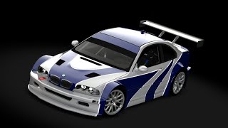 BMW M3 GTR realistic Forged Engine