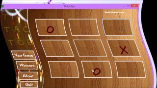 TicTacToe Game in C# winforms | visual studio