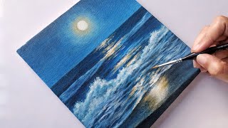 Acrylic Painting Tutorial |Acrylic painting for beginners |Step by step tutorial ✨