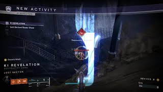 Destiny 2 K1 Revelation Legend Lost Sector