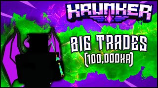 KRUNKER - BIG TRADES *100,000KR* (15,000KR GIVEAWAY)