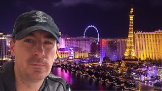 181 - Las Vegas Livestream - Strip Tour at Night - Caesars - Flamingo - Paris - Bellagio