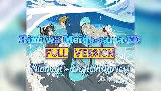 DUSTCELL - Hyoujou Sabun (Kimi wa Meido-sama ED) [Romaji + English Lyrics]