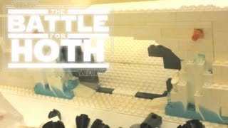 Lego Star Wars Hoth Echo Base Battle MOC Update 2.1