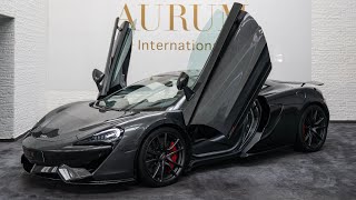 McLaren 570S STORM GREY NOVITEC Walkaround by AURUM International [4K]