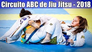 Jiu Jitsu - Faixa Azul - Feminino - Circuito ABC de Jiu Jitsu - 2018.