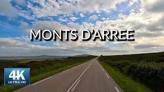 [4K]☀️POV Monts D'Arrée Motorbike Driving Tour | HDR 60fps