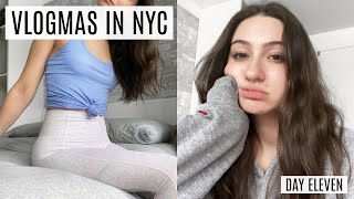 VLOGMAS || Filming Day, Holiday Lights In Hudson Yards & Leaving NYC || BeautyChickee