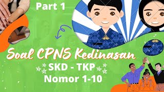 CURI START !! SKD CPNS & Kedinasan 2023 | Bentuk Soal Asli Tes Kepribadian (TKP) Part 1