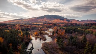 An Autumn Mountain Drone Cinematic - Graciously Above Earth's Colors