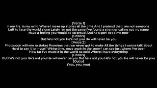 Not You - Alan Walker & Emma Steinbakken - Lyrics Reader