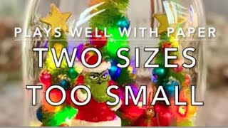 Two Sizes Too Small - Christmas Idea-ology