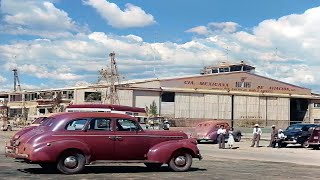 1940s - Mexico & Veracruz in color [60fps,Remastered] w/sound design added