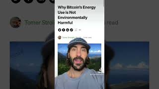 Why Bitcoin is NOT environmentally harmful