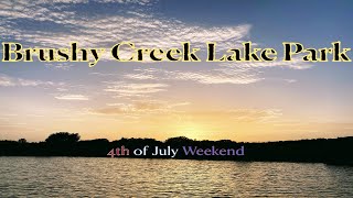 Brushy Creek Lake Park. 4th of July Weekend Kayaking.