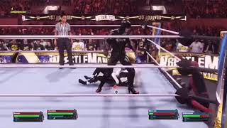 WWE 2K24: The Cat Warriors vs The Web Warriors 2 on 2 Mixed Gender Tag Team Match