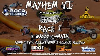 MAYHEM VI Race 1 | C-Main | E Buggy | January 28, 2024