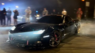 CHICAGO CAR MEETS GET WILD *NONSTOP STREET TAKEOVER FOOTAGE* #sideshow #chicago #carmeet #drift