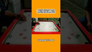 MAIN KARAMBOL SERU #shorts #youtubeshorts #carrom #viral #shortvideo #youtube