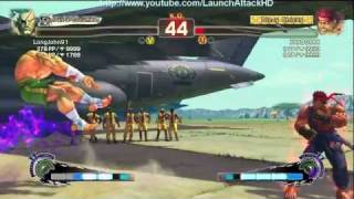 Evil Ryu vs Sagat Ranked Online Match - SS4AE SSFIVAE Super Street Fighter 4 Arcade Edition