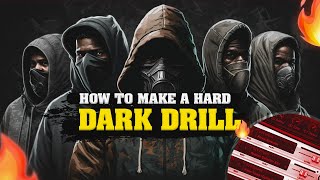 HOW TO MAKE A HARD DRILL BEAT LIKE GHOSTY IN FL STUDIO 🔥 FL 21