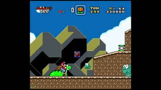 Chocolate Island 2 Secret Exit Walkthrough - Super Mario World 100% Walkthrough