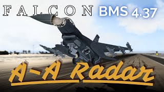 Falcon BMS 4.37 Tutorial - Air to Air Radar