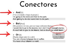 Aprende los Conectores más Usados del Inglés (Con Pronunciación) - KNinglés