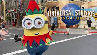 Meet & Greets with Santa's Circus Extravaganza Parade at Universal Studios Singapore 2022 [PART TWO]