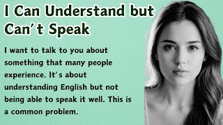 Can't Speak But Understand English | English Stories For Listening | Graded Reader | Basic English