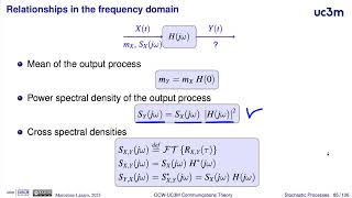 1.7. Random processes and linear systems in the frequency domain