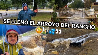 El Rancho Se Inundó ¡¡SE LLENÓ EL ARROYO!!😳⛰️ La Rumorosa