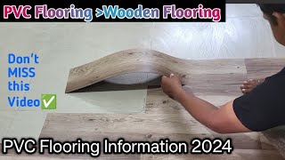 PVC Floor Tiles Complete Information 2024 | PVC Flooring vs Tiles vs Wooden Flooring | PVC Flooring