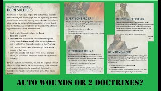 Tactics video: Born Soldier or 2 regimental doctrines? | Astra Militarum | Warhammer 40,000