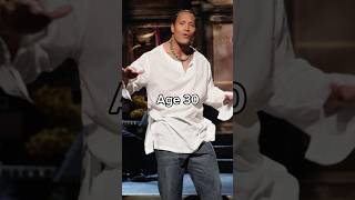 Dwayne Johnson’s Age from 51 to 7 😲 #dwaynejohnson #therock #nostalgia #celebrity #actor #shorts